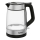 Tefal - Grelnik vode GLASS 1,7l 2200W/230V črna/nerjaveče jeklo