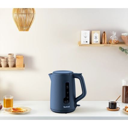 Tefal - Grelnik vode MORNING 1,7 l 2400W/230V modra