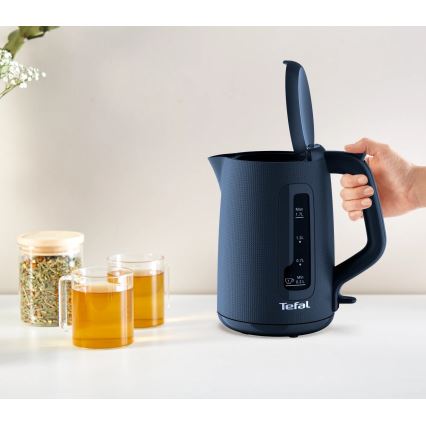 Tefal - Grelnik vode MORNING 1,7 l 2400W/230V modra