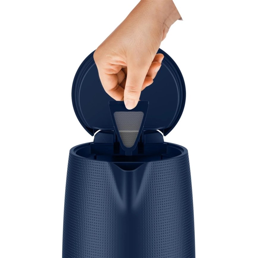 Tefal - Grelnik vode MORNING 1,7 l 2400W/230V modra