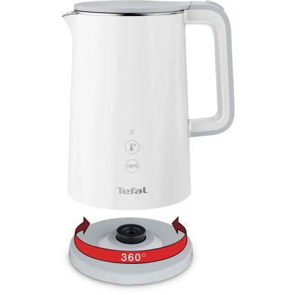 Tefal - Grelnik vode SENSE 1,5 l 1800W/230V bela