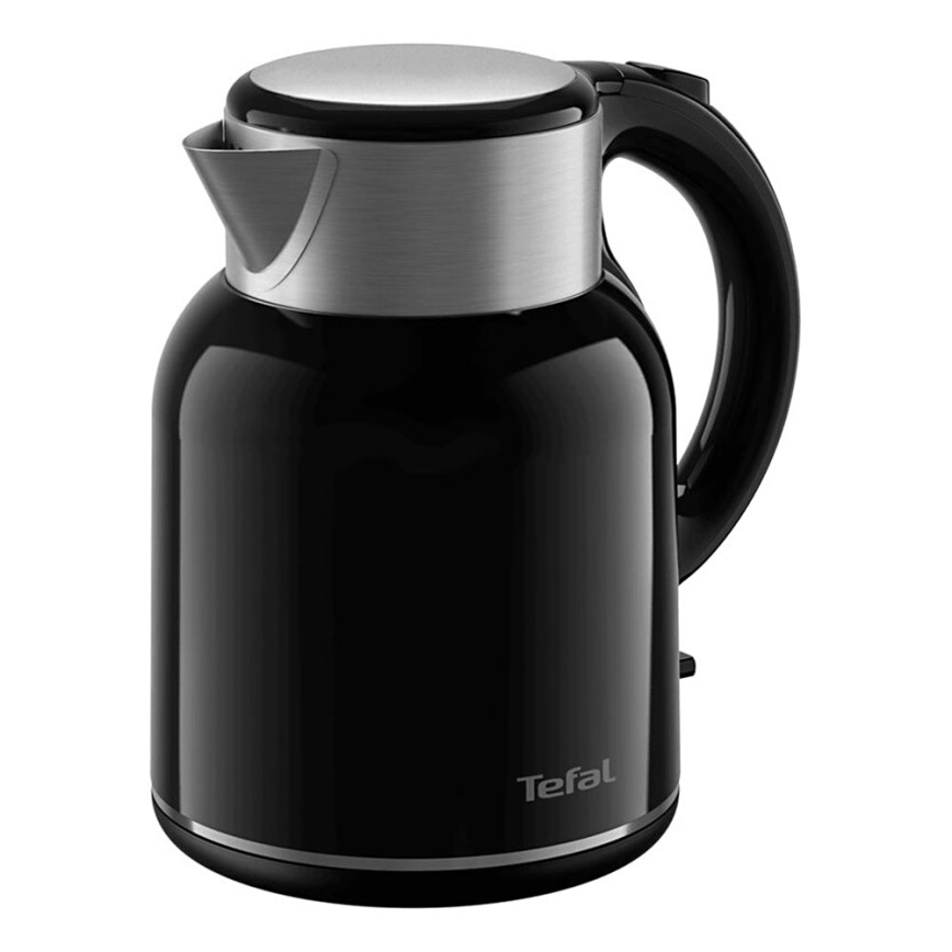Tefal - Grelnik vode THERMO PROTECT XL 1,9l 1650W/230V nerjaveče jeklo/črna