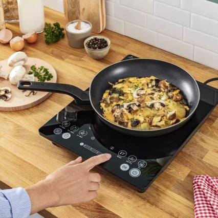 Tefal - Indukcijski kuhalnik EVERYDAY SLIM 2100W/230V črna