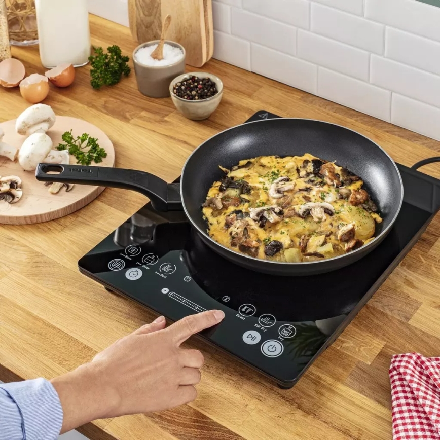 Tefal - Indukcijski kuhalnik EVERYDAY SLIM 2100W/230V črna