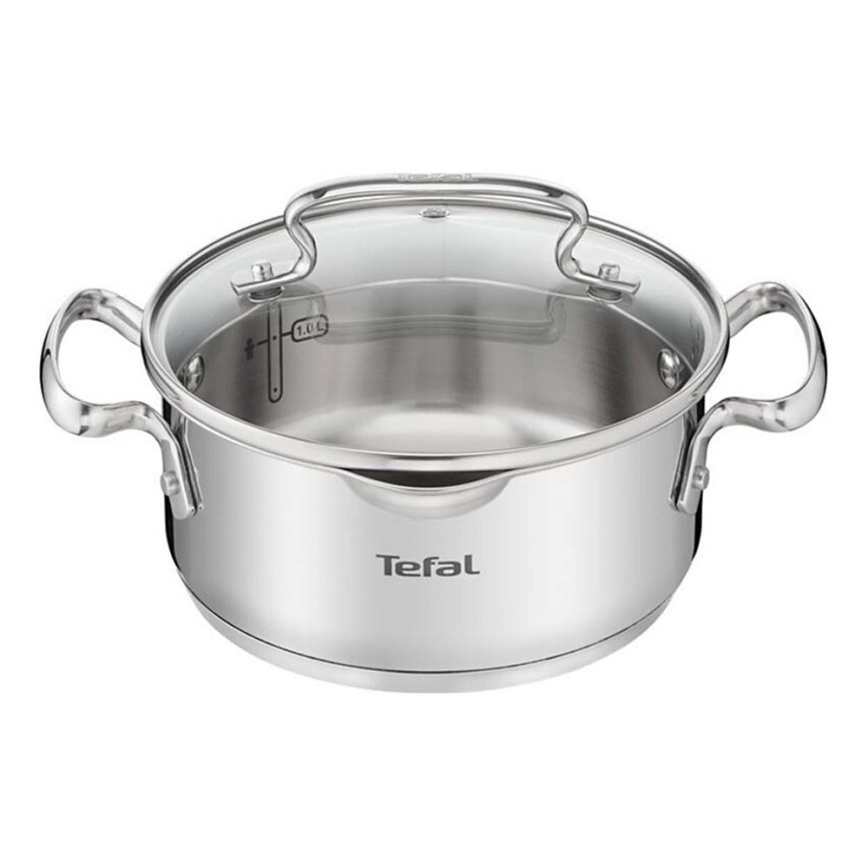 Tefal - Kaserola s pokrovom DUETTO 18 cm
