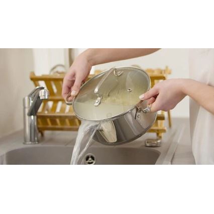 Tefal - Kaserola s pokrovom DUETTO 28 cm
