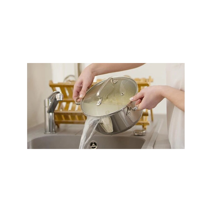 Tefal - Kaserola s pokrovom DUETTO 28 cm
