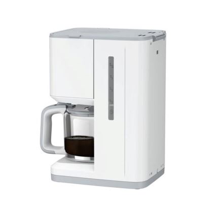 Tefal - Kavni aparat z LCD zaslonom SENSE 1000W/230V bela