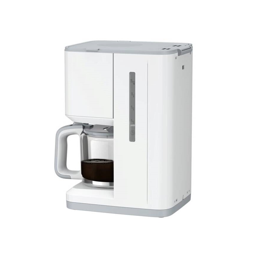Tefal - Kavni aparat z LCD zaslonom SENSE 1000W/230V bela
