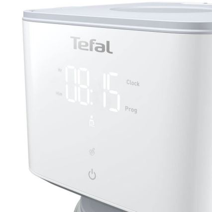 Tefal - Kavni aparat z LCD zaslonom SENSE 1000W/230V bela