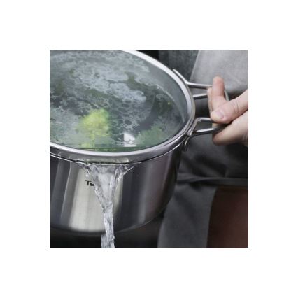 Tefal - Kompletna posoda 10 kosov NORDICA iz nerjavečega jekla