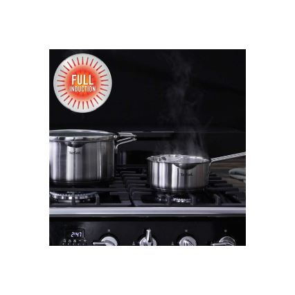 Tefal - Kompletna posoda 10 kosov NORDICA iz nerjavečega jekla