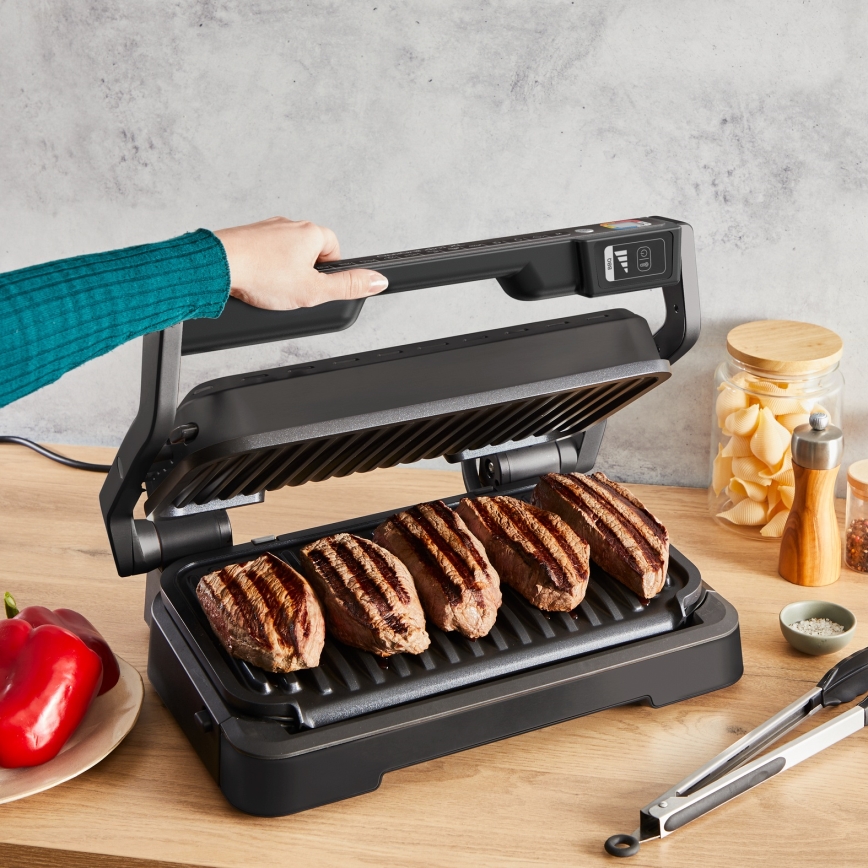 Tefal - Kontaktni žar OPTIGRILL 2200W/230V črn