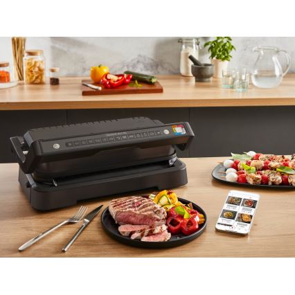 Tefal - Kontaktni žar OPTIGRILL 2200W/230V črn