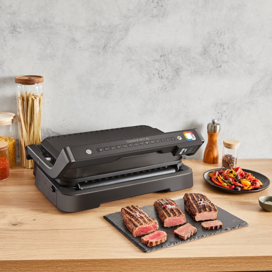 Tefal - Kontaktni žar OPTIGRILL 2200W/230V črn