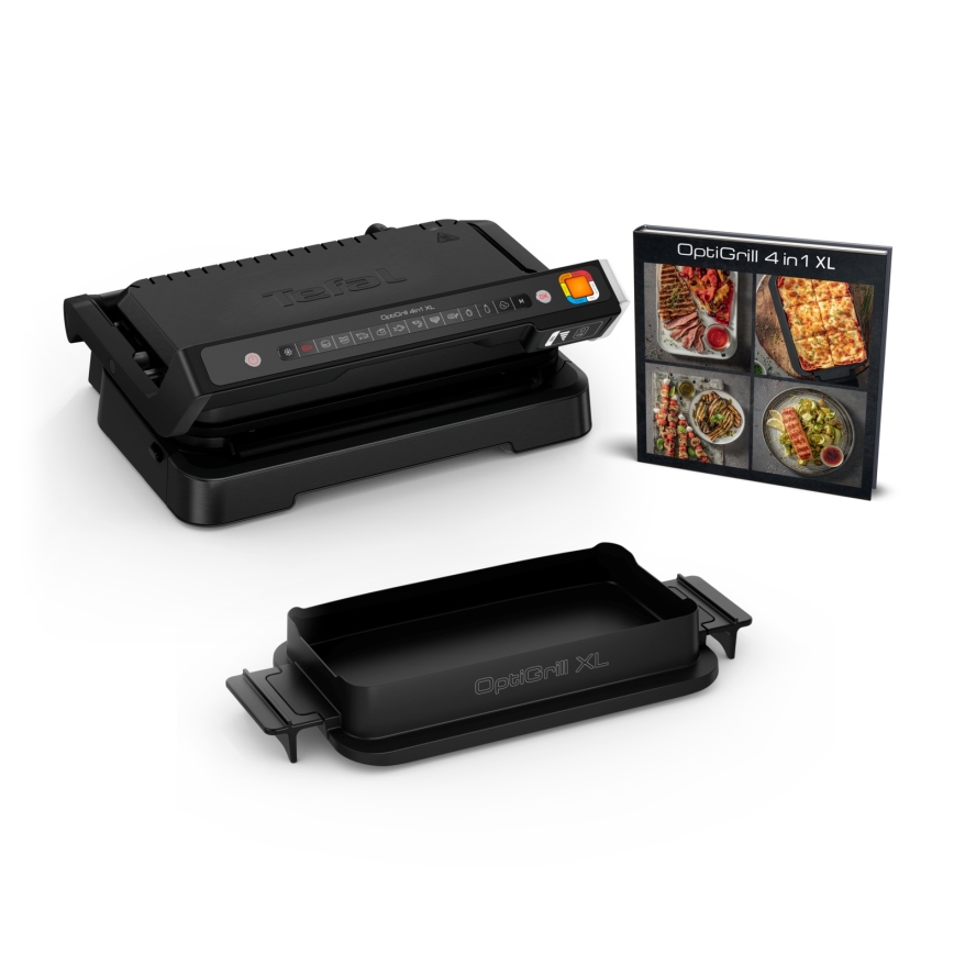Tefal - Kontaktni žar OPTIGRILL 2200W/230V črn