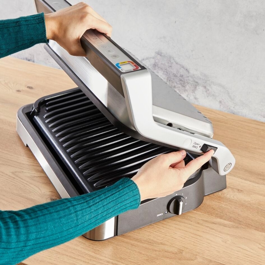 Tefal - Kontaktni žar OPTIGRILL 2v1 2000W/230V