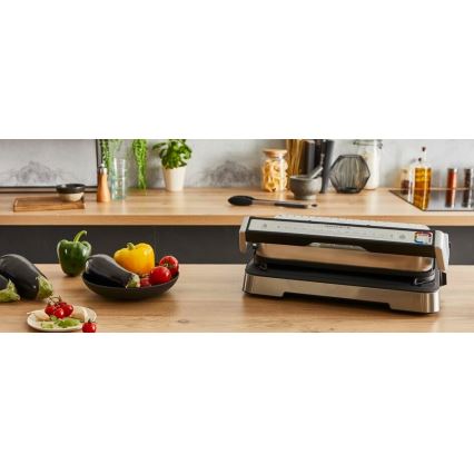 Tefal - Kontaktni žar OPTIGRILL 2v1 2000W/230V
