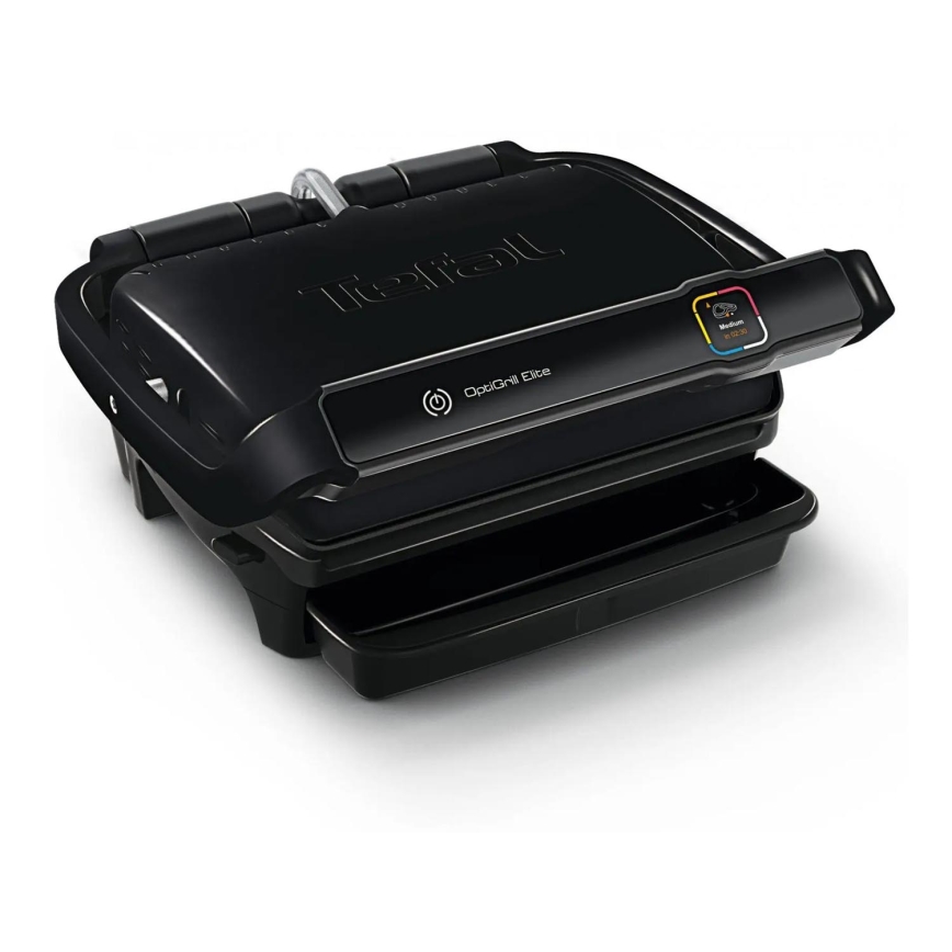 Tefal - Kontaktni žar OPTIGRILL ELITE 2000W/230V črna