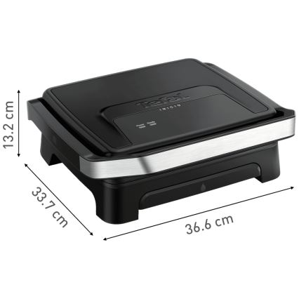 Tefal - Kontaktni žar Tefal INICIO 2000W/230V