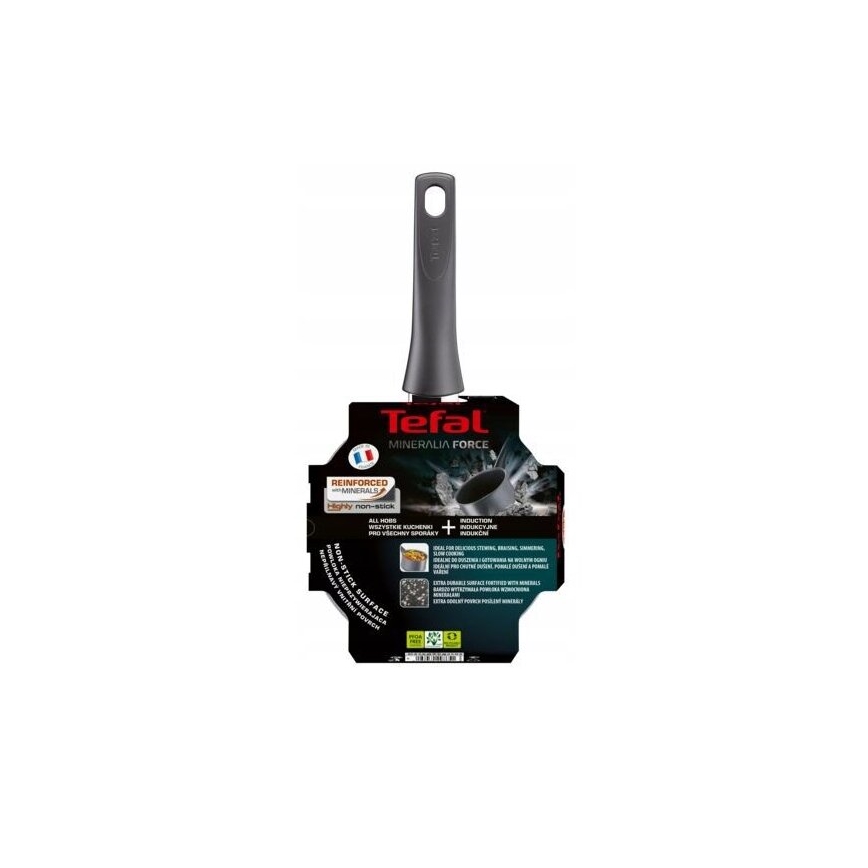 Tefal - Kozica s pokrovom MINERALIA 18 cm