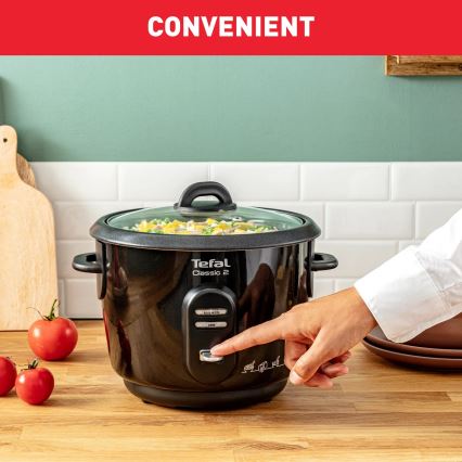 Tefal - Kuhalnik riža CLASSIC 500W/230V 3 l črna