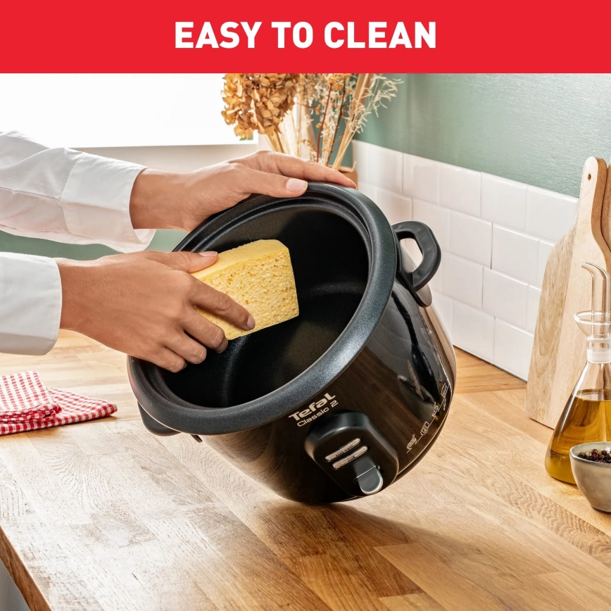 Tefal - Kuhalnik riža CLASSIC 500W/230V 3 l črna