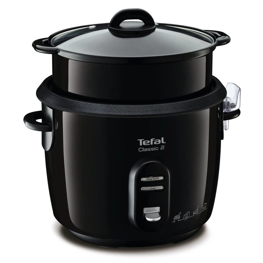 Tefal - Kuhalnik riža CLASSIC 600W/230V 5 l črna
