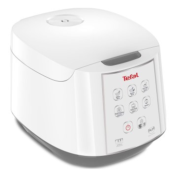 Tefal - Kuhalnik za riž 8v1 EASY COOK 750W/230V 5 l bela