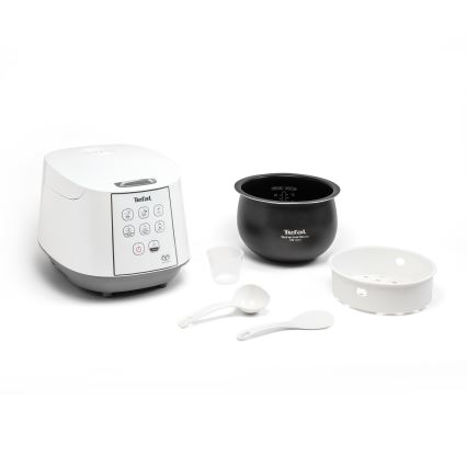 Tefal - Kuhalnik za riž 8v1 EASY COOK 750W/230V 5 l bela