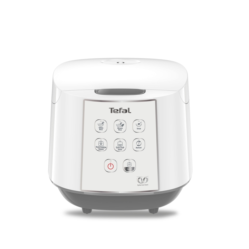 Tefal - Kuhalnik za riž 8v1 EASY COOK 750W/230V 5 l bela