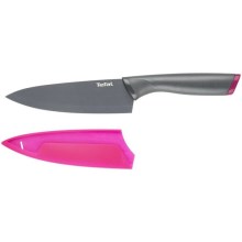 Tefal - Kuharski nož iz nerjavečega jekla chef FRESH KITCHEN 15 cm siva/vijolična