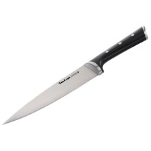 Tefal - Kuharski nož iz nerjavečega jekla ICE FORCE 20 cm krom/črna