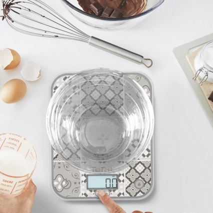 Tefal - Kuhinjska tehtnica OPTISS 2xAAA bež