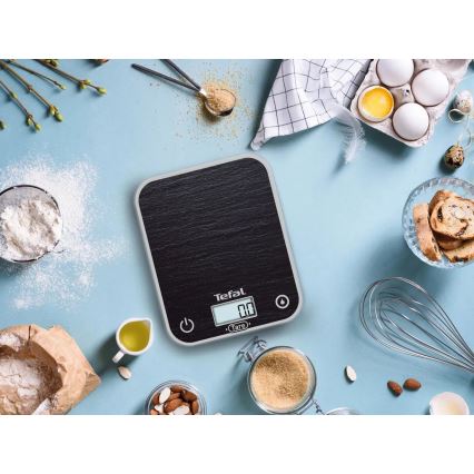Tefal - Kuhinjska tehtnica OPTISS 2xAAA črna
