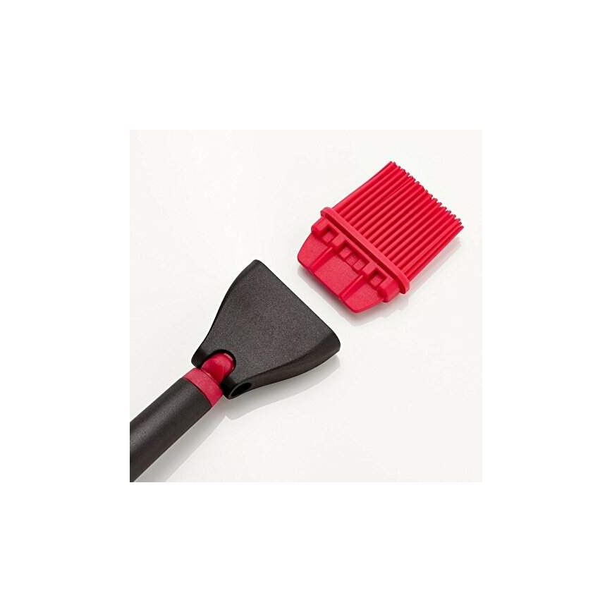 Tefal - kuhinjski čopič INGENIO, črn/rdeč