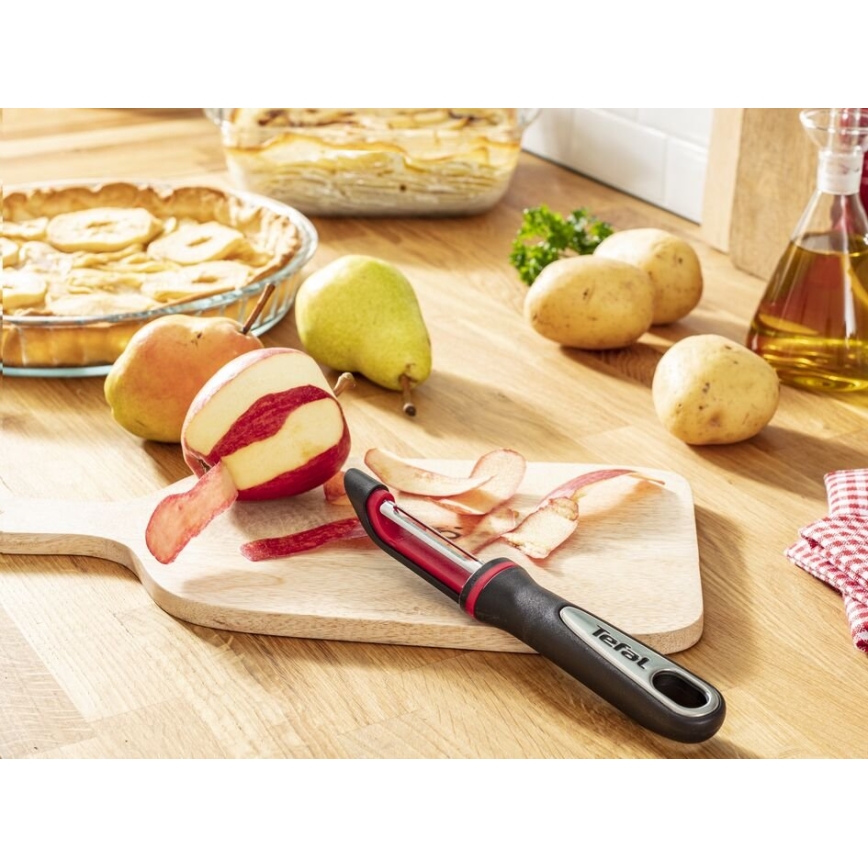 Tefal - Kuhinjski lupilec INGENIO nerjaveče jeklo/črna