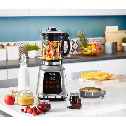 Tefal - Kuhinjski namizni blender za kuhanje HIGH SPEED ULTRABLEND BOOST 1300W/230V siv