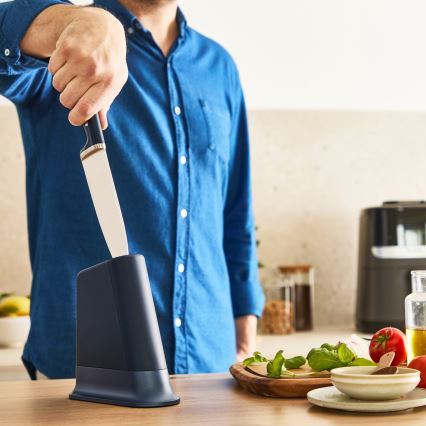 Tefal - Kuhinjski nož s stojalom EVER SHARP 20 cm