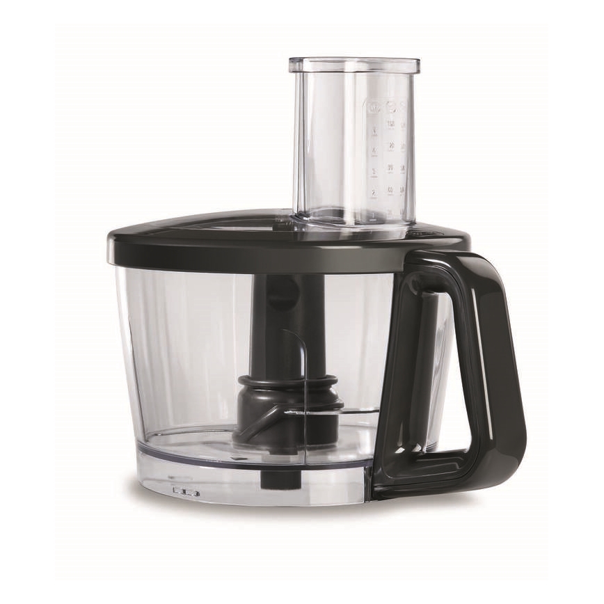Tefal - Kuhinjski robot DOUBLE FORCE 1000W/230V črna