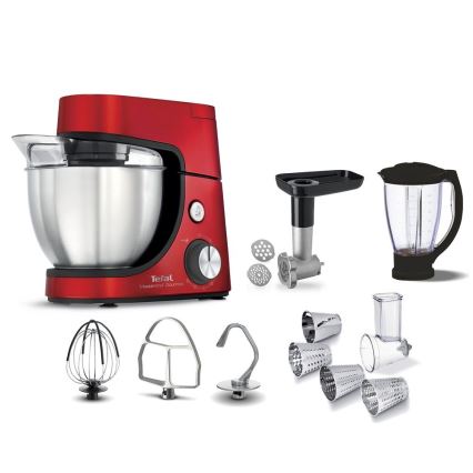 Tefal - Kuhinjski robot MASTERCHEF GOURMET 1100W/230V rdeča