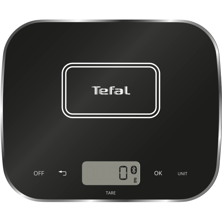 Tefal - Kuhinjski robot z vgrajeno tehtnico I-COACH TOUCH 1200W/230V nerjaveče jeklo