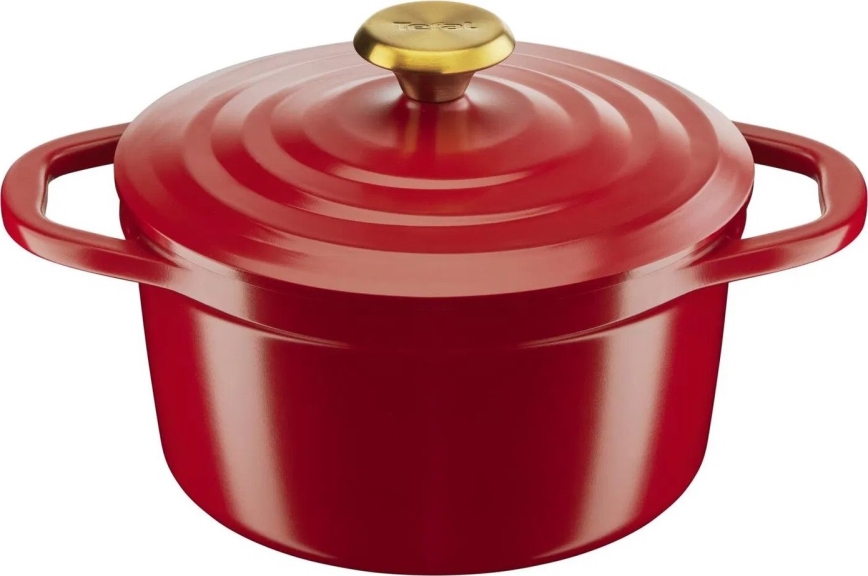 Tefal - Lonac s poklopcem AIR 20 cm crvena