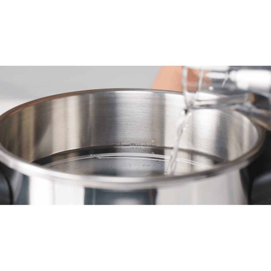 Tefal - Lonec na pritisk 4,5 l CLIPSO+ CHEF nerjaveče jeklo