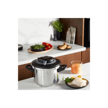 Tefal - Lonec na pritisk 4,5 l CLIPSO+ CHEF nerjaveče jeklo