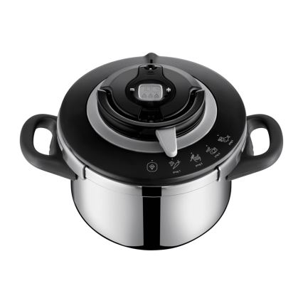 Tefal - Lonec na pritisk 4,5 l CLIPSO+ CHEF nerjaveče jeklo