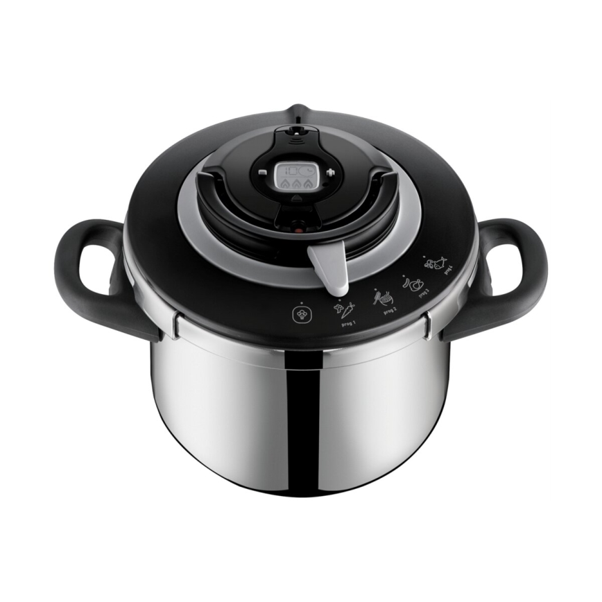 Tefal - Lonec na pritisk 6 l CLIPSO+ CHEF nerjaveče jeklo