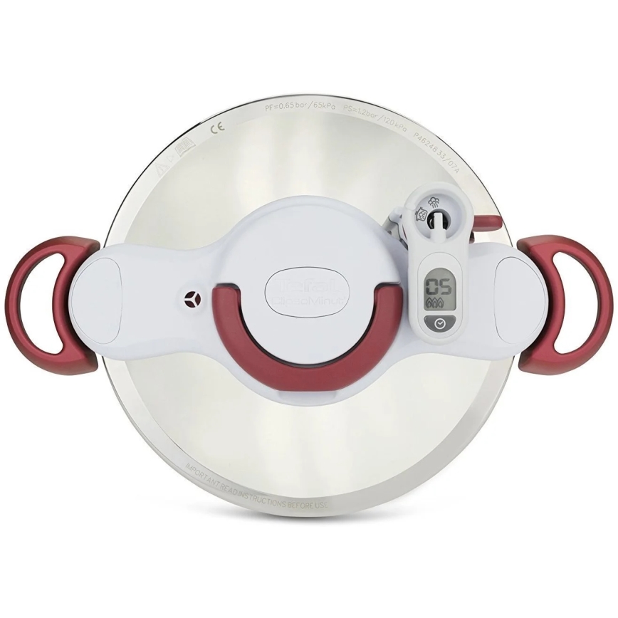 Tefal - Lonec na pritisk 6 l CLIPSO MINUT PERFECT nerjaveče jeklo
