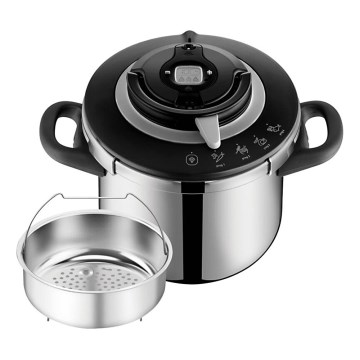 Tefal - Lonec na pritisk 8 l CLIPSO+ CHEF nerjaveče jeklo