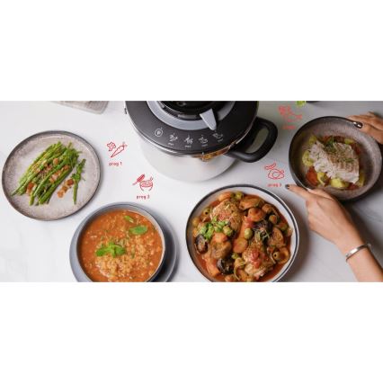 Tefal - Lonec na pritisk 8 l CLIPSO+ CHEF nerjaveče jeklo